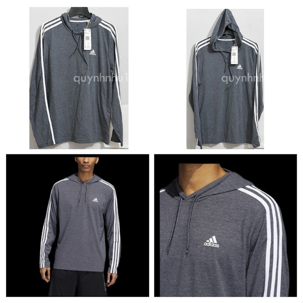 Adidas Men’s Pullover Hoodie In Blue